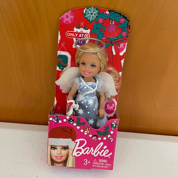 New Barbie Chelsea Kelly Angel 2012 Target Christmas Holiday Doll Rare